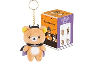 Rilakkuma San-X Original Halloween Series Plush Keychain Blind Box - 1 out of 4 pcs