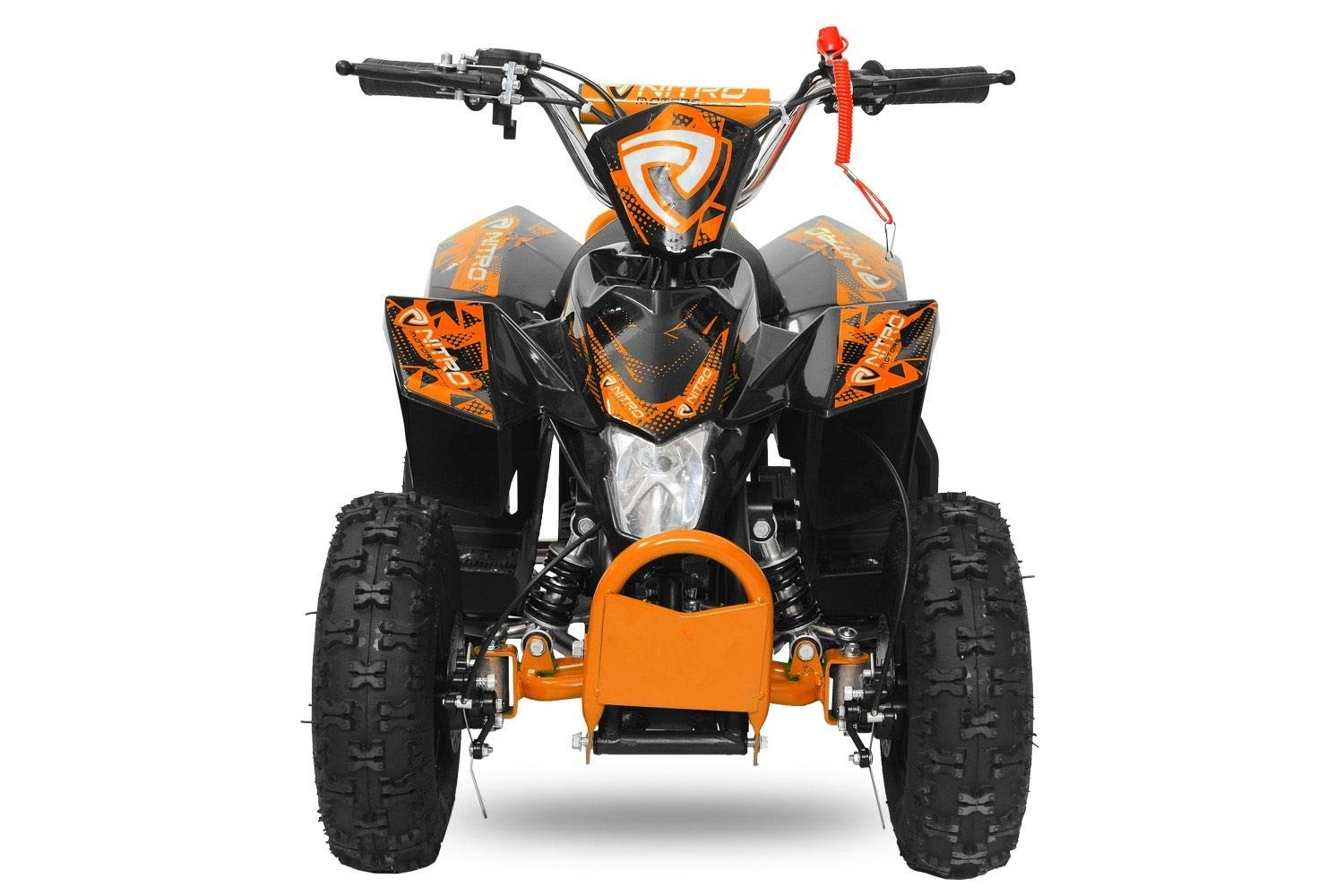 Madox Deluxe 49cc 6 Mont/&eacute; Noir et Orange