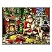 Antiniska DIY Oil Painting, Christmas Paint by Numbers for Adults Paint by Number for Kids Beginner in Acrylic- Santa Claus Canvas Picture Without Framed for Bedroom Living Room Wall Decor