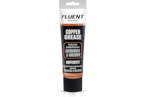 Fluent Source - Copper Grease-Anti-Seize Bolts Battery Terminal Protector High Temp Spark Plug Glow Plug Preventing Stuck Fasteners High Concentration of Copper Brake Pad Turbo Manifolds Bolst 3.51oz