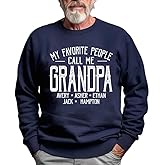 Personalized Grandpa Shirt with Kids Name Shirt, dad shirt, papa shirt, Gift for Dad, Daddy