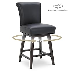 CHITA 26 Inch Counter Height Swivel Bar Stool, FSC