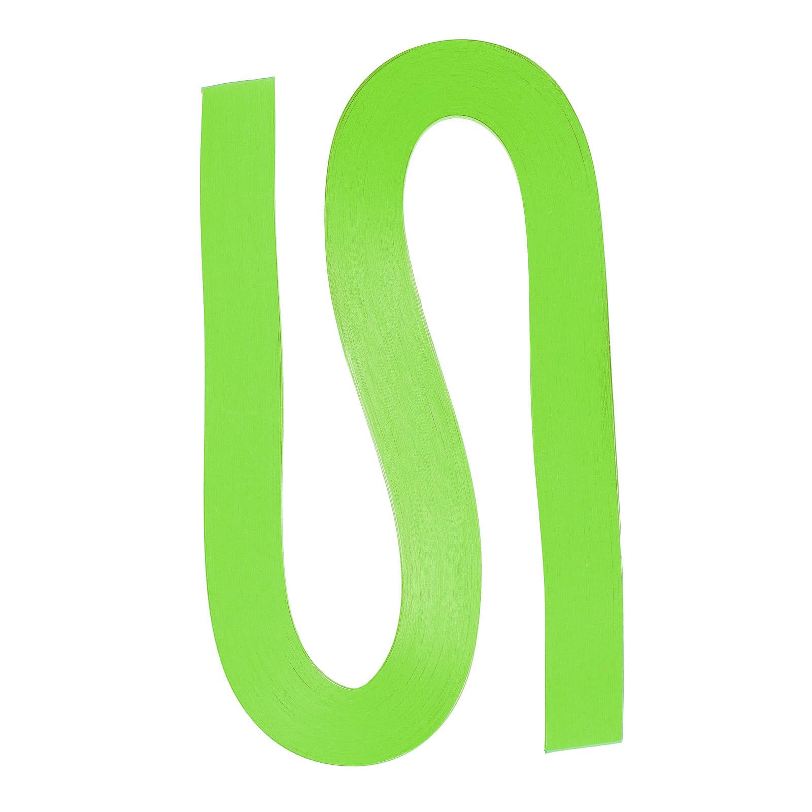 PATIKIL Quilling Strips Paper 120pcs 1/8"(3mm) 54cm Origami Paper Quilling Strip for Art DIY Hand Craft Christmas Lawn Green