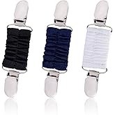 3pcs Dress Clips, Back Cinch With Elastic Band Design, Waist Cincher, Cardigan Collar, Travel Hat Clip, Sweater Clip for Wome