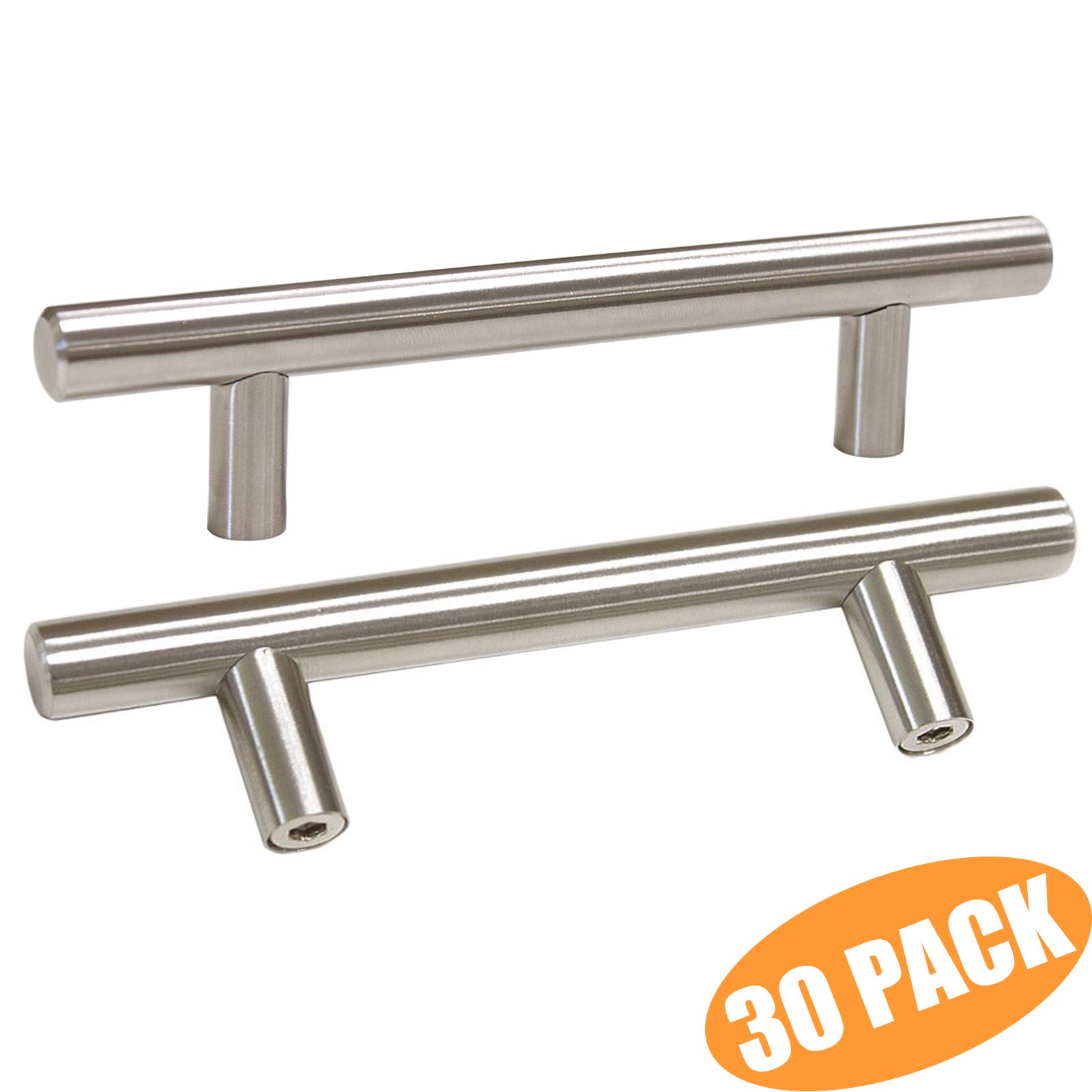 Probrico T Bar Pulls Stainless Steel Kitchen Handles 6 Inch