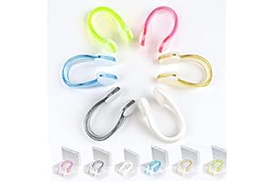 Crovakeu Waterproof Nose Clip for Swimming & Snorkeling – Reusable Silicone Nose Protector for Adults/Kids, Comfortable Anti-