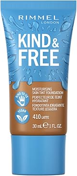 Rimmel Kind + Free Moisturising Skin Tint Foundation Latte 410 view 1