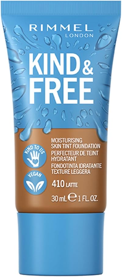 Rimmel Kind + Free Moisturising Skin Tint Foundation Latte 410