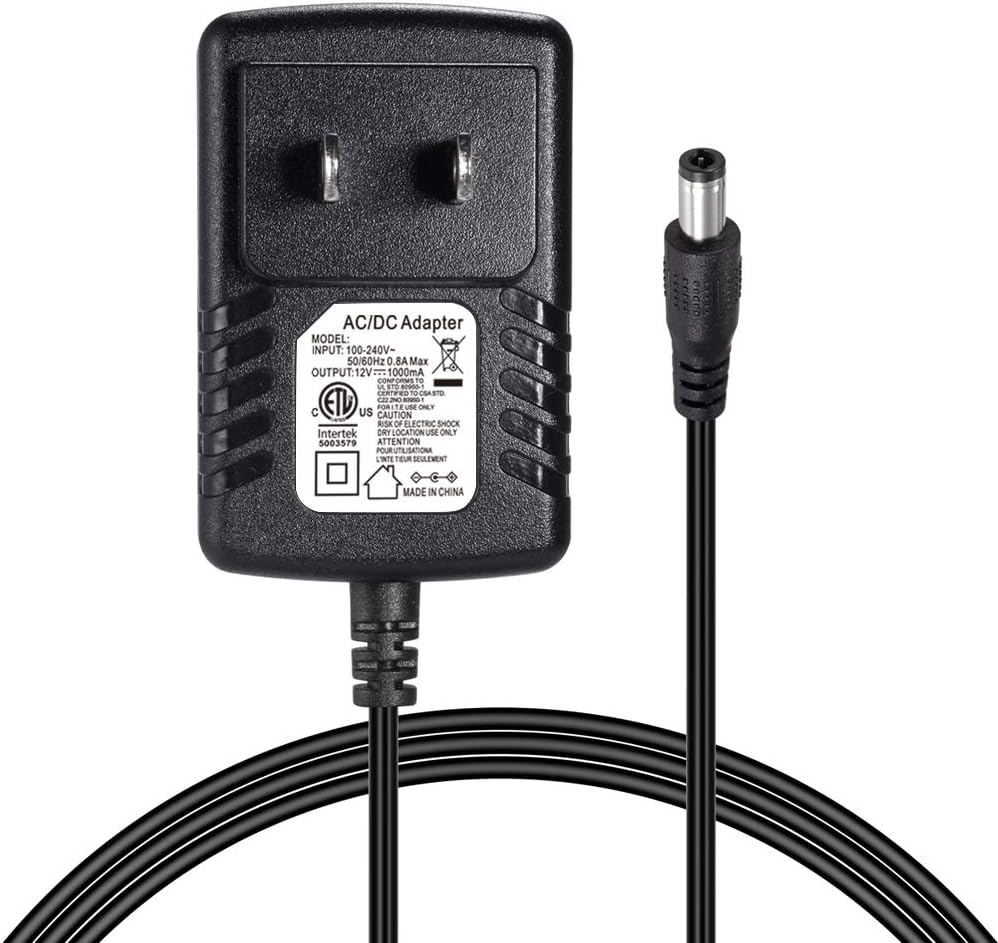 SoulBay 12V 1A AC Adapter Charger Replacement w/8 Tips, Regulated Power Supply Cord for LED Strip Light, CCTV Camera, BT Speaker, GPS, Webcam, Router, DC12V Transformer with ETL Certificate: Home Audio & Theater