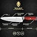 Chef Knife | Premium High Carbon Steel | Razor Sharp Kitchen Knife with Unique Ergonomic Handle | 8 Inch Professional Chef's Knife | Best Kitchen Gift for Cooking Lovers and Chefs