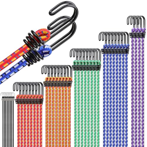 Heavy Duty Outdoor Bungee Cords 40-Piece