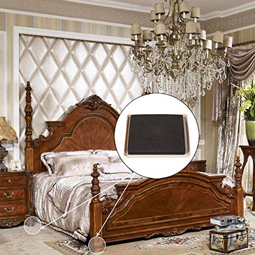 Ezprotekt 8 Pack Reusable Furniture Slider for Carpet,5 Inch Square Furniture Mover,Furniture Sliders Carpet Sliders Furniture Moving Sliders Furniture Moving Pads Furniture Glides - Thumbnail 5