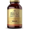 SOLGAR Omega-3 Fish Oil Concentrate - 120 Softgels - Support for Joint & Metabolic Health - Gluten Free, Non-GMO, Dairy Free - 60 Servings