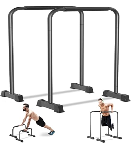 Dips Bar Goplus Heavy Duty Dip Station Fitness Strength Power