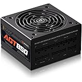 ARESGAME AGT Series 850W Power Supply, 80+ Gold Certified, Fully Modular, FDB Fan, Compact 140mm Size, 10 Year Warranty, ATX 