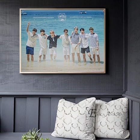 pix Bts Room Decor Amazon pyukk 5d diy kpop bts photo diamond