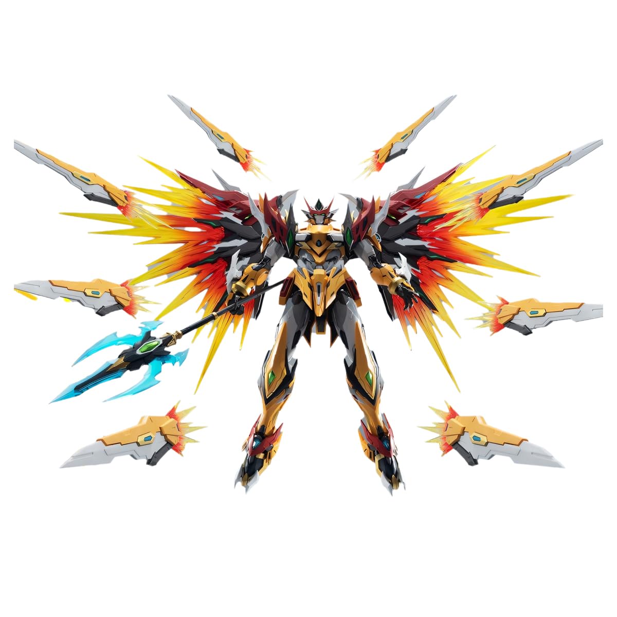 HiPlay Motor Nuclear Plastic Model Kits: BAIQI, Mecha, 22 cm Collectible Action Figures MNP-XH01