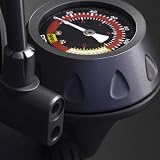 GOBKO Bike Pump Floor Pump with Gauge Presta Schrader 160 PSI High Pressure view 7