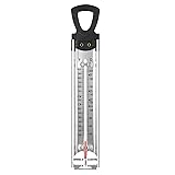Candy Thermometer with Pot Clip, Stainless Steel