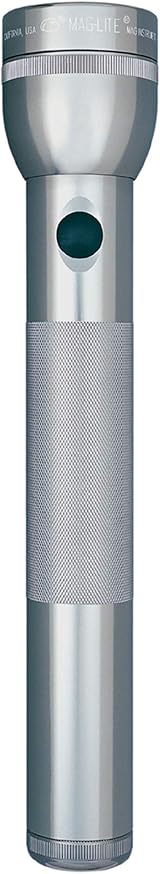 Maglite Waterproof Incandescent 3D Cell Flashlight Grey view 2