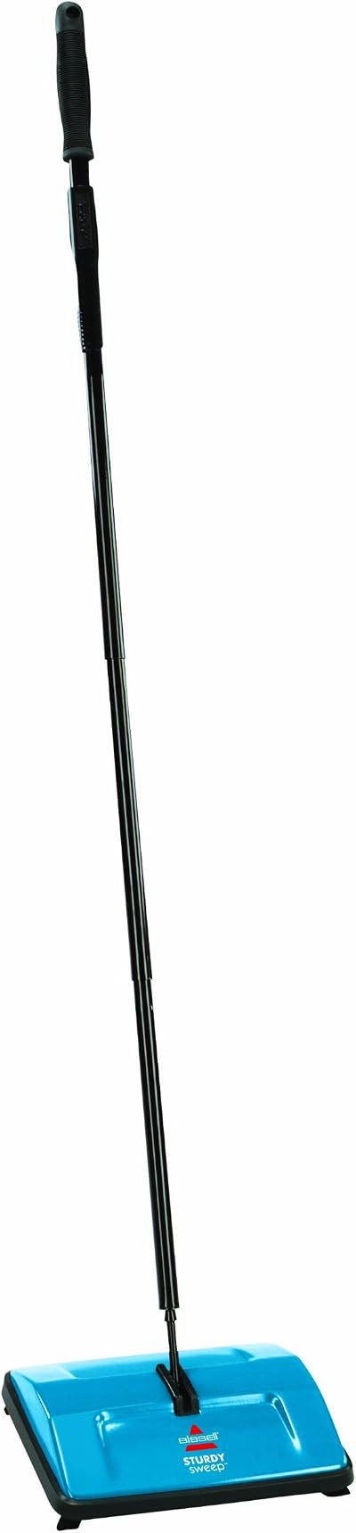 BISSELL Sturdy Sweep Lightweight Sweeper Lay-Flat Carpet Hard Floors 2402E