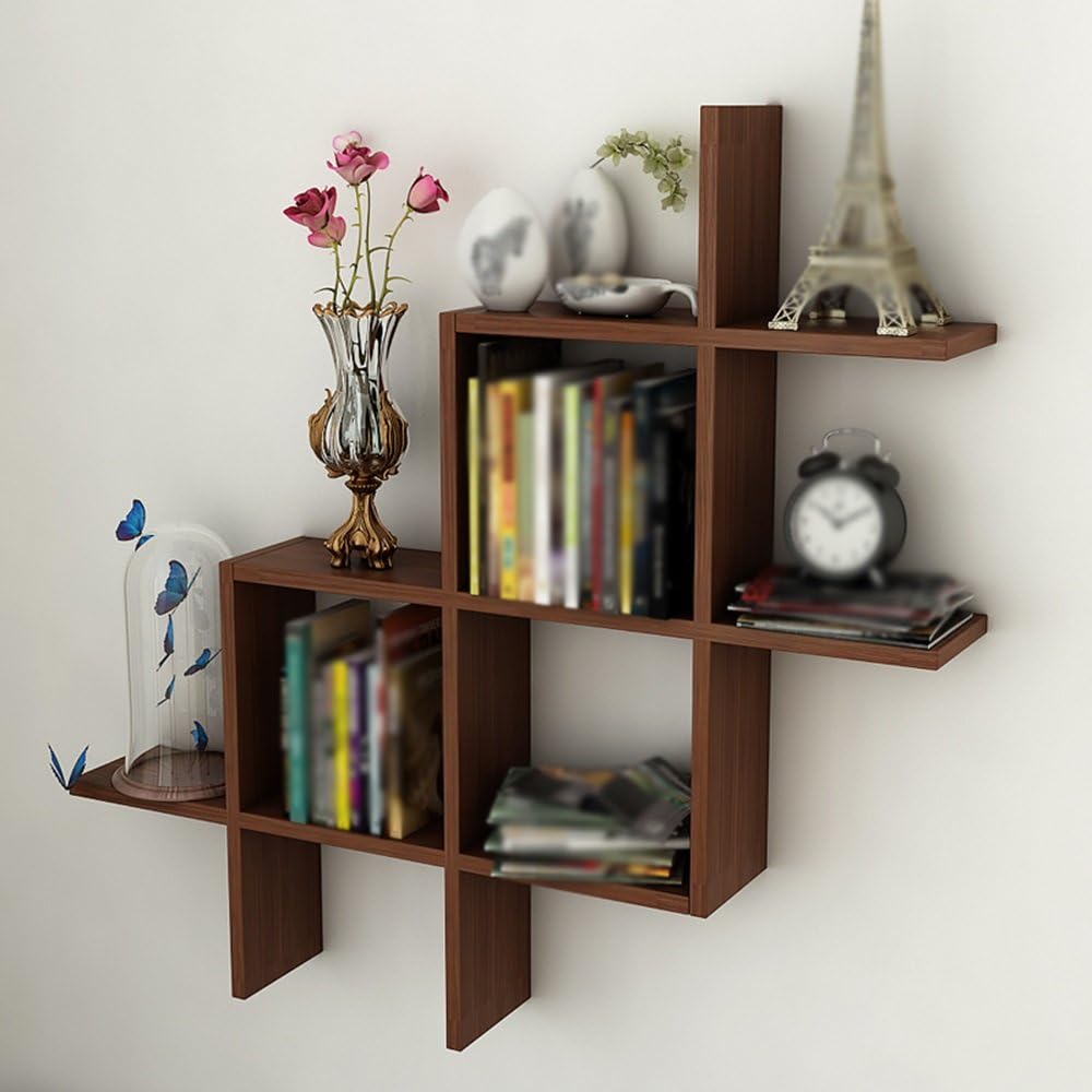 Living room Wall shelf/shelf Bedroom wall rack/wall shelf/multi-function Shelf/bedroom shelf/multi-wall wall-mounted shelf/a variety of colors /(75 * 75cm)