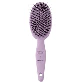 HAIRtamin Miracle Brush - Detangling Paddle Brush - Lilac Hair Brush