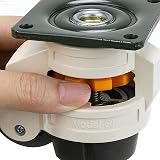 Skelang 4Pcs 40F Retractable Leveling Machine Castors 150kg Load Workbench view 6