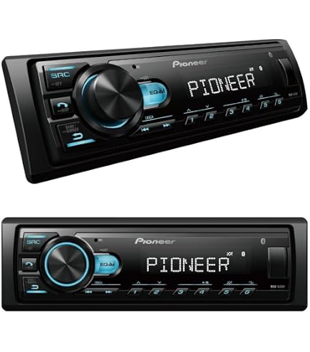 Pioneer MVH-85UB Single DIN Digital Media Receiver – MP3, USB, Radio, 1-Year Warranty
