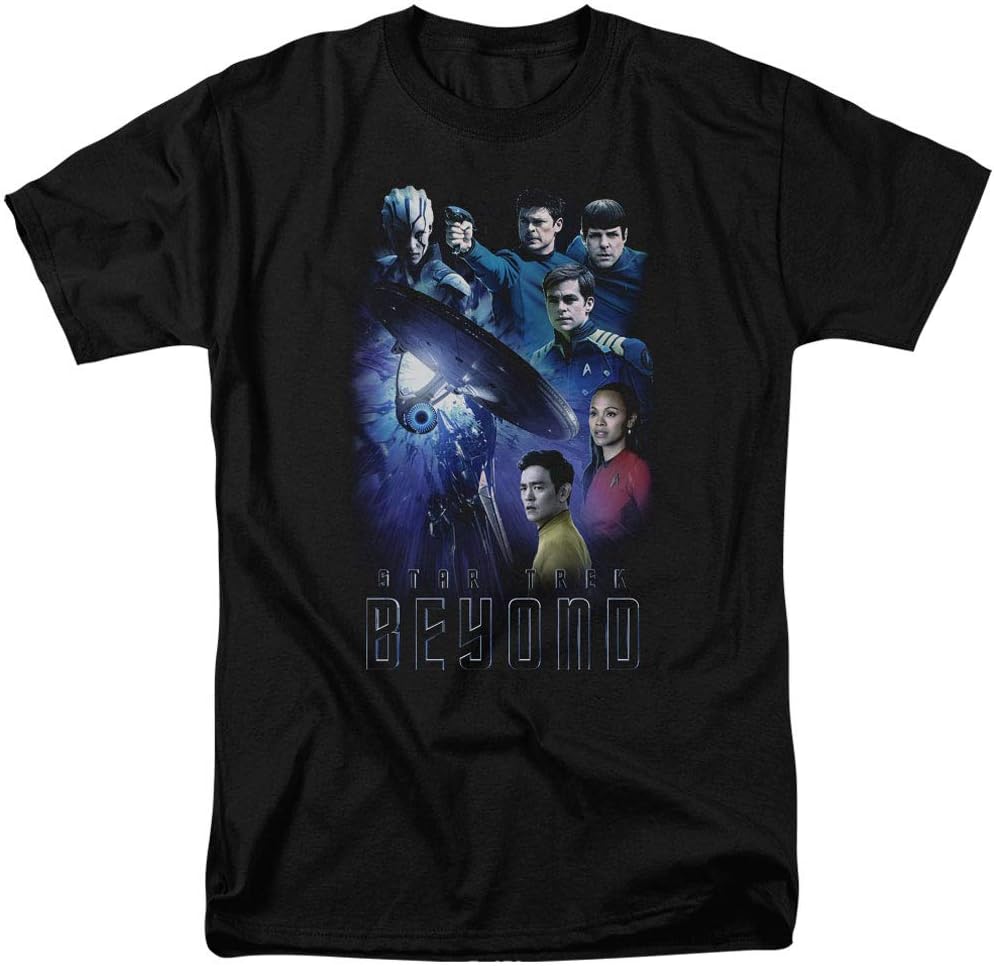 Star Trek Beyond Film Enterprise Cast Crew Including Jaylah Adult T-Shirt Tee