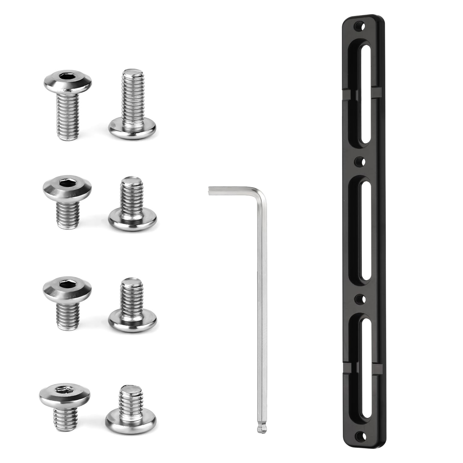 Photo 1 of Bike Bottle Cage Adapter, Bicycle Bottle B-RAD Mounting Base Aluminum Alloy for Cestbon Bike Water Mount Holder Bracket Adjustable Mounts Alt Position for Houson MTB Road Mountain (3 Slots)