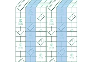 BOYIVI 150 Pieces Makeup Hand Palette, Disposable Cosmetics Mixing Palette Foundation Mixing Tray Adhesive Waterproof Transparent Palettes for Makeup Art (2.36 X 2.36 Inch)