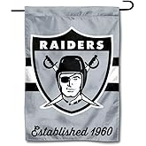 Raiders Throwback Retro Vintage Garden Flag Double Sided Banner