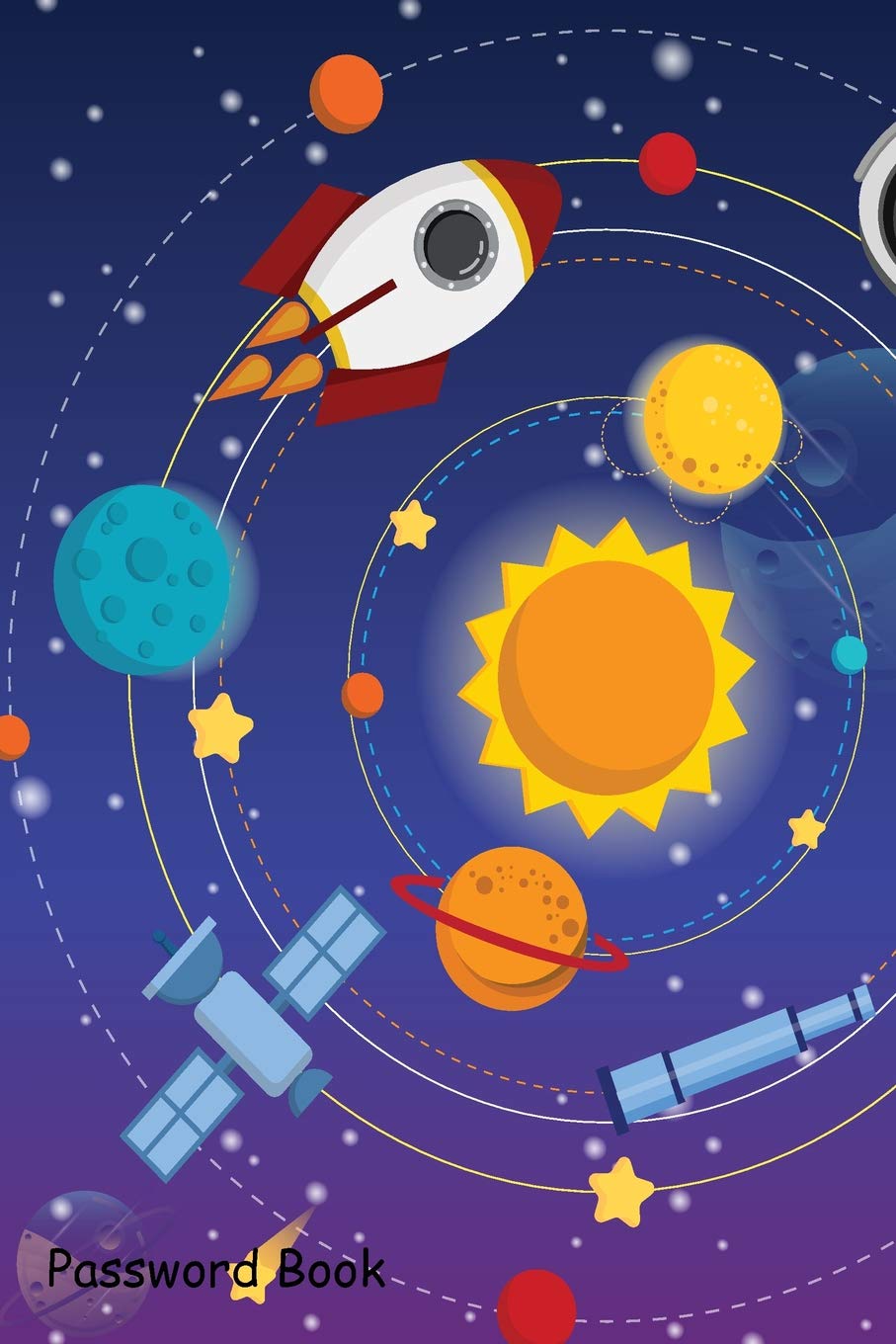 Password Book: Include Alphabetical Index With Space Rotation