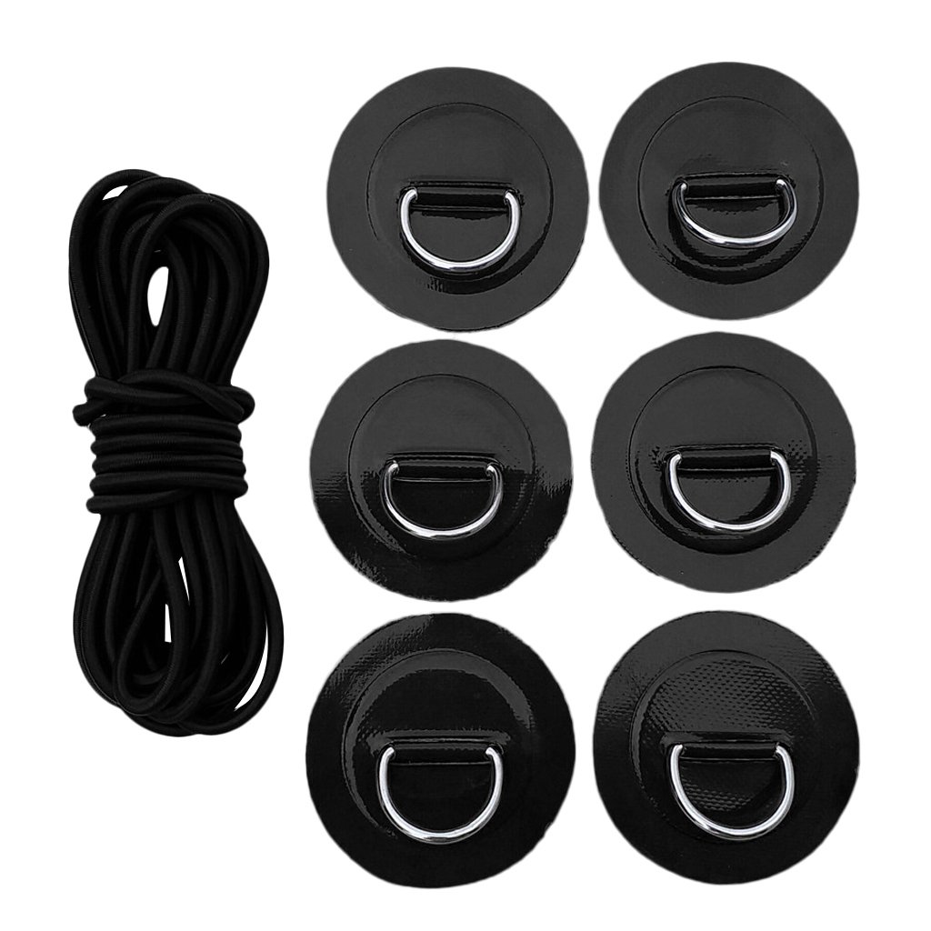PVC Inflatable Boat SUP Bungee Deck Rigging Dring Patch Shock Cord