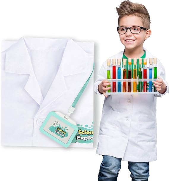 childrens dressing up scientist