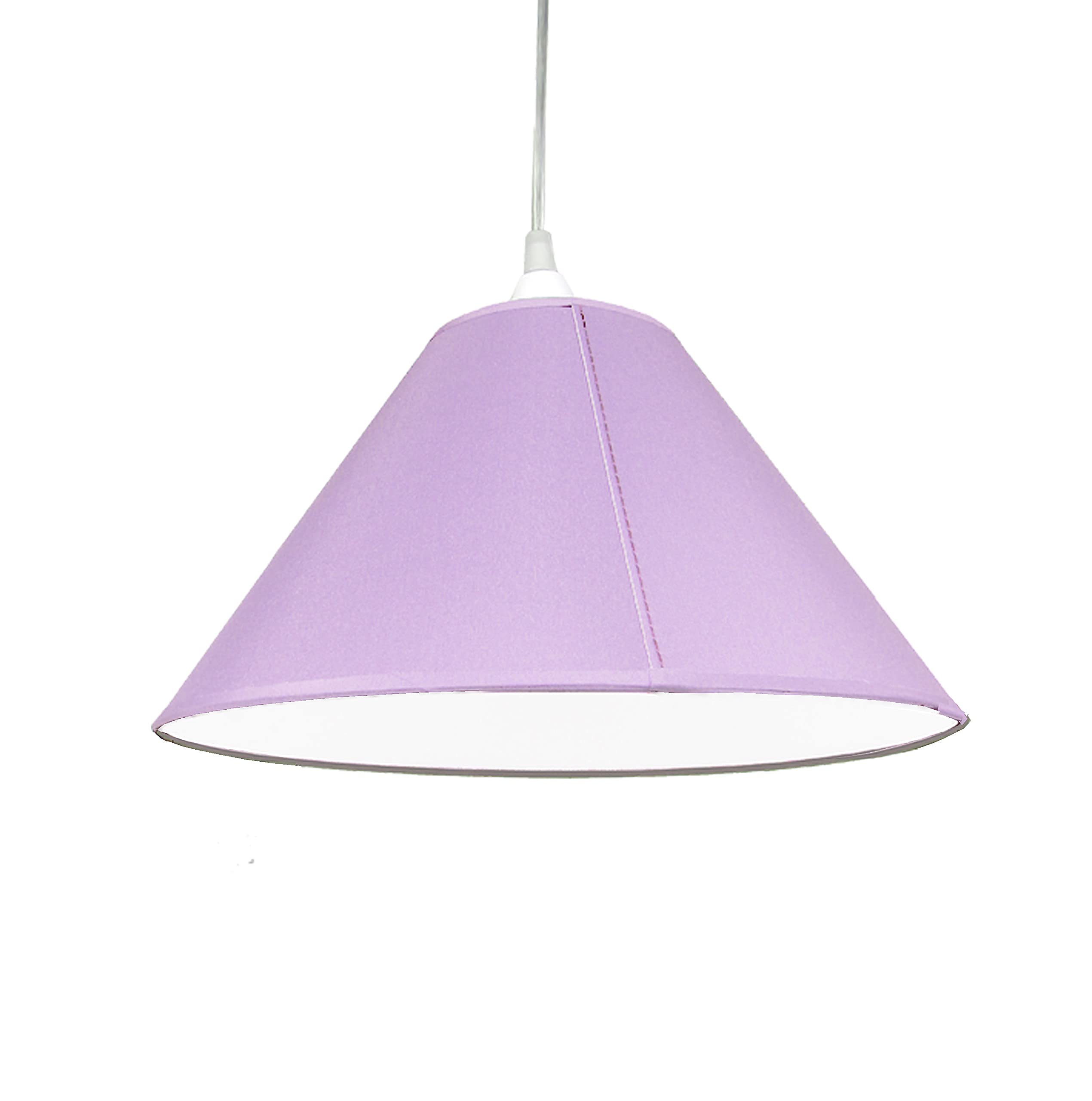 10 Inch Linen Tapered Edge Coolie (Lilac)