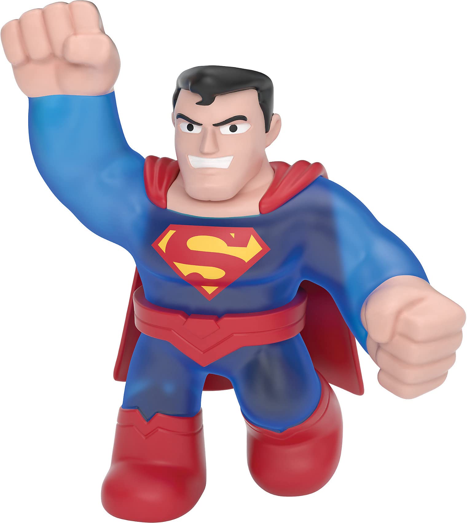 Heroes of Goo Jit Zu, Super Stretchy Action Figure with Unique Filling Licensed DC Edition Superman Red/Blue