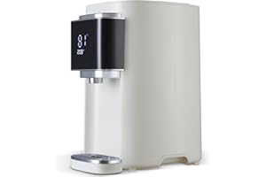 O C T A V O OCTAVO Water Boiler & Warmer 5 Liter, 304 Stainless Steel Water Tank, 700 Watt 6 Adjustable Water Temperature, LCD Touch Control Screen, Child Lock with Water Shortage Indicator