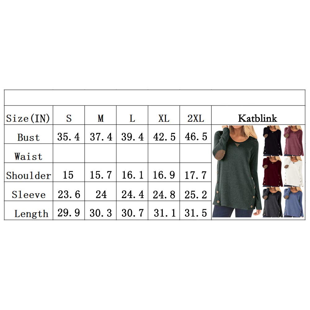 Womens Long Sleeve Casual Faux Suede Loose Tunic Button Blouses Shirt Tops M