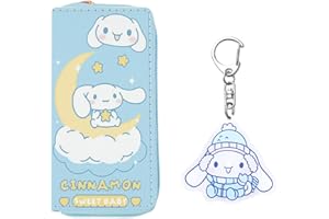 G-Ahora Women Girl Anime Wallet Anime Purse Credit Card Holder with Lanyard