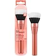 Real Techniques Extra Big Stippling Brush, Large Makeup Brush For Liquid & Cream Foundation, BB Cream, CC Cream, & Skin Tints, XL Oversized Brush, Cruelty-Free, Synthetic Bristles, 1 Count