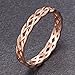 SOMEN TUNGSTEN 925 Sterling Silver Celtic Knot Eternity Band Ring Engagement Wedding Band 4mm Size 4-11