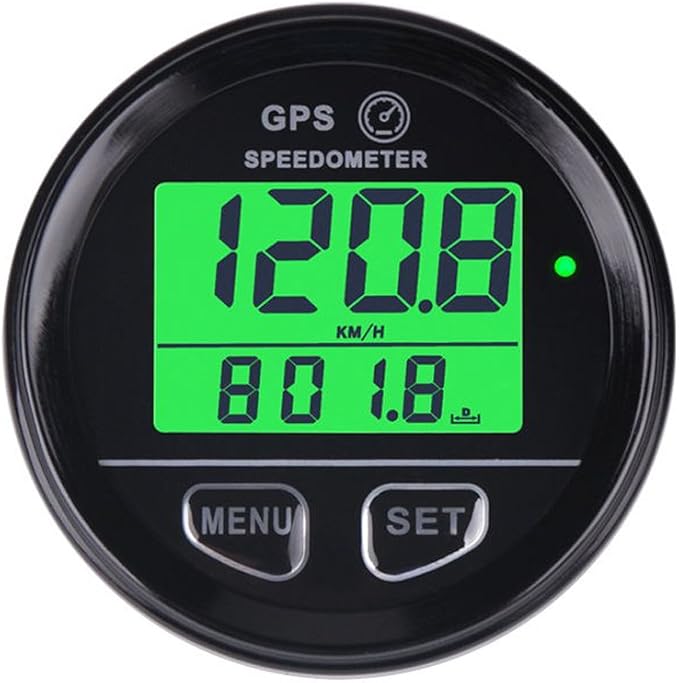 Medidor de velocidad Digital GPS impermeable retroiluminación velocidad