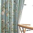 Vintage Birds Vorhänge – Landhaus-Stil Mit Vogelprint, Lichtfilternd Für Türen & Fenster
