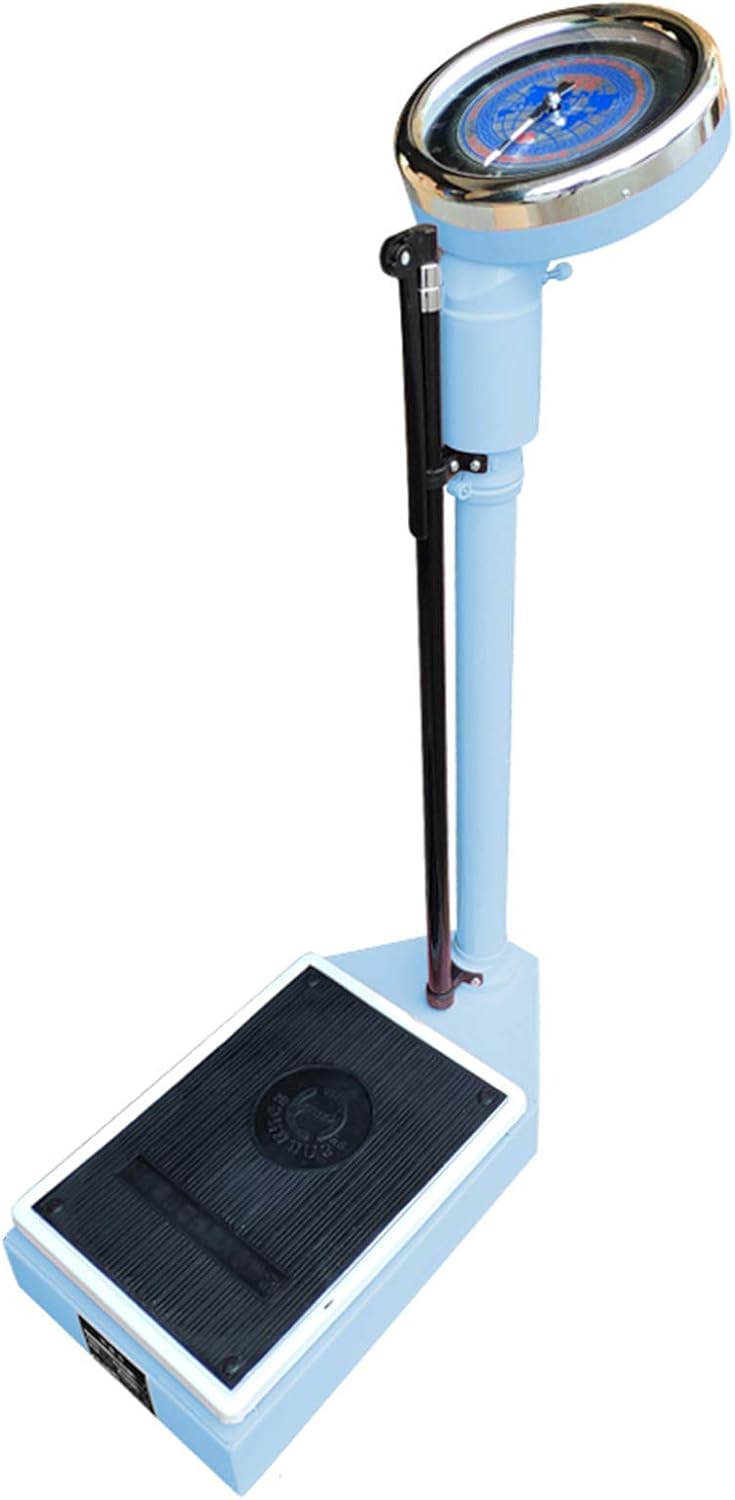 Mechanical Scale for Body Weight, Height Rod for Adults, Physician