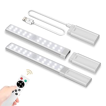 Szokled Led Under Cabinet Kitchen Lights Wireless Remote Control