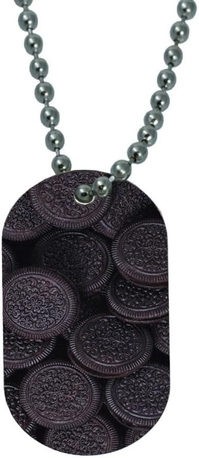 Oreo Cookies - Dog Tag Necklace