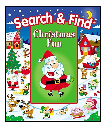 Search and Find Christmas Fun 1588656365 Book Cover