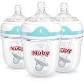 Nuby 3 Piece Comfort 360 Bottle, 5 Ounce